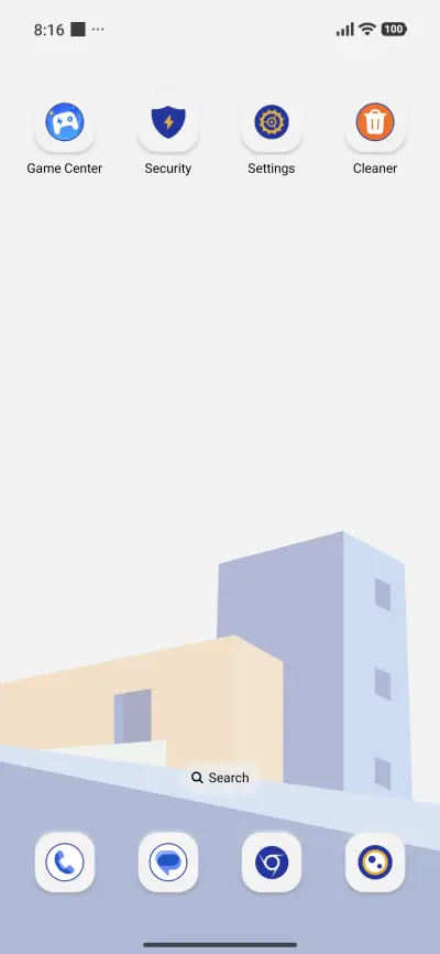 Orange Blue Corner - Screenshot 3