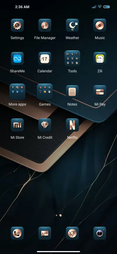 Business blue - Screenshot 3