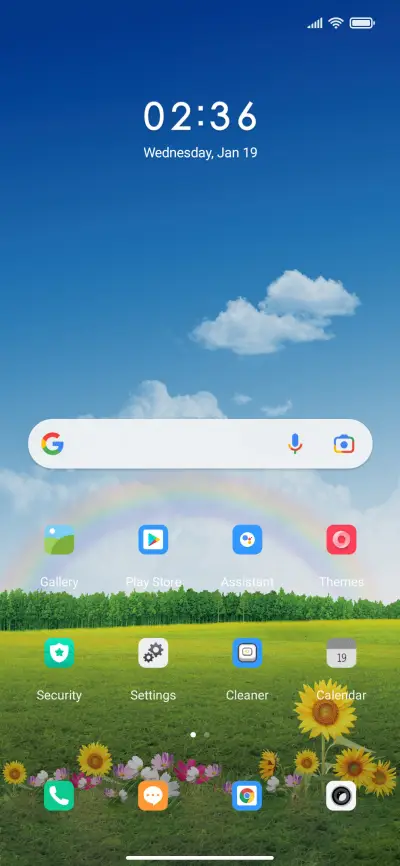 blueSkyAndClouds - Screenshot 2