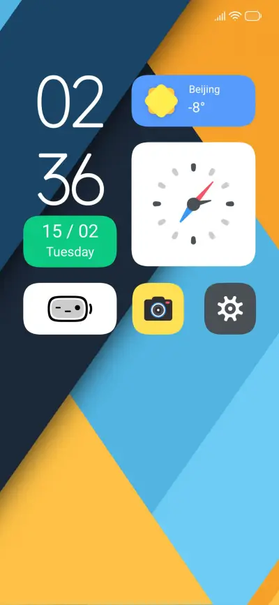 Color 3D THEME for Xiaomi MIUI HyperOS
