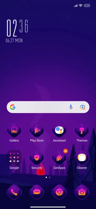 Minimalistic three - Screenshot 2