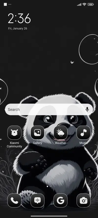 Cute Panda - Screenshot 2