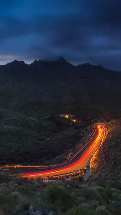 Gran Canaria mountains in Canary Islands