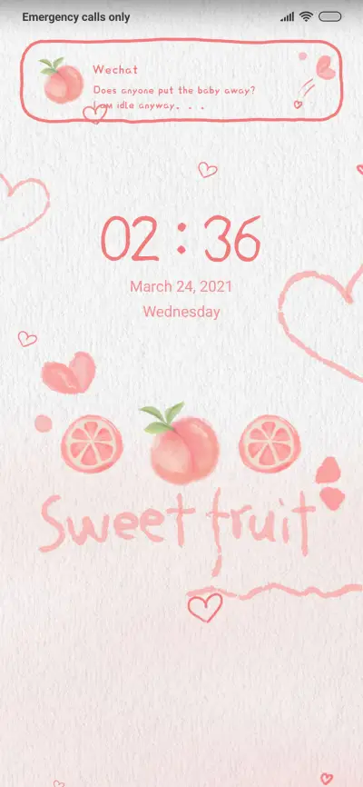 Pink Peach - Screenshot 1