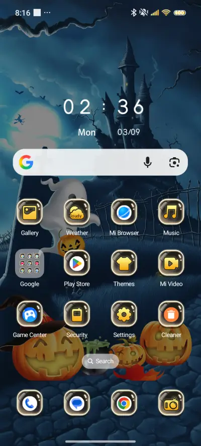 Halloween bash - Screenshot 2