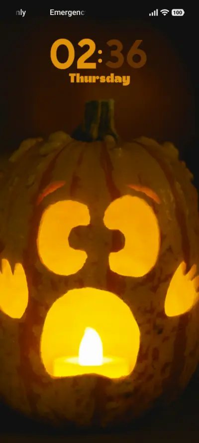 Pumpkin Candle THEME for Xiaomi MIUI HyperOS