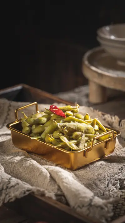 Eat more boiled soybeans in summer