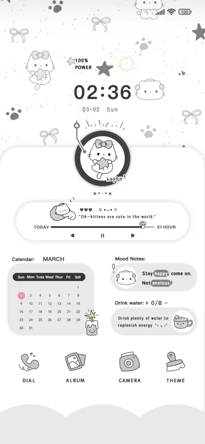 Grey kitten - Screenshot 2