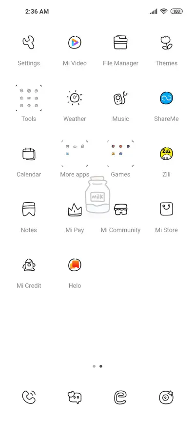 Simple milk bottle - Screenshot 3