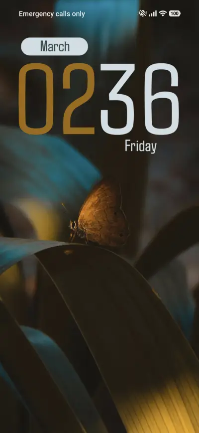 Amber Glow THEME for Xiaomi MIUI HyperOS