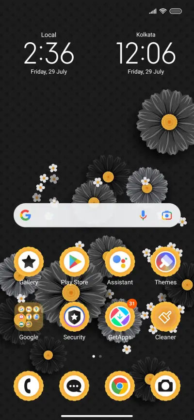 Black Flowers Gift - Screenshot 2