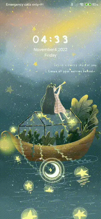 starry sky - Screenshot 1