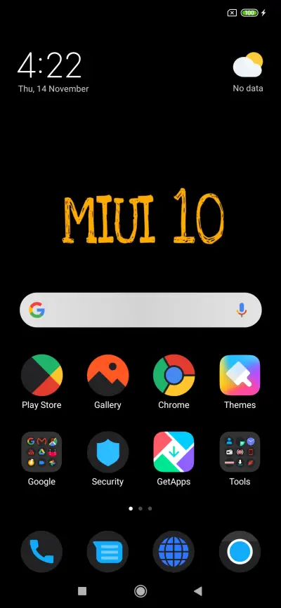Dark Grey Pie v1.1 - Screenshot 2