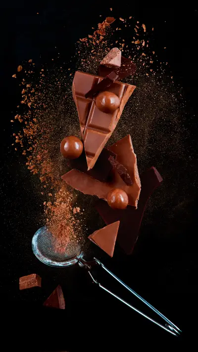 Black and White Chocolate 8 WALLPAPER for Xiaomi MIUI HyperOS