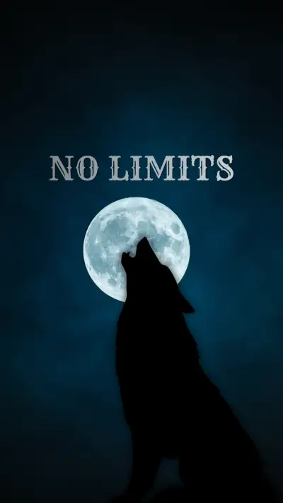 Lone Wolf AMOLED WALLPAPER for Xiaomi MIUI HyperOS