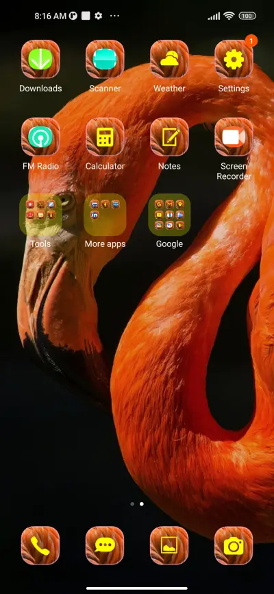 Flamingo orange - Screenshot 3