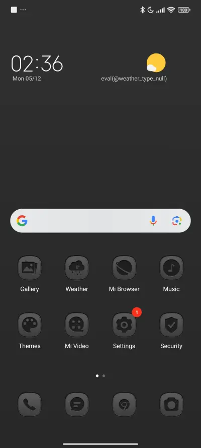 Advanced black - Screenshot 2