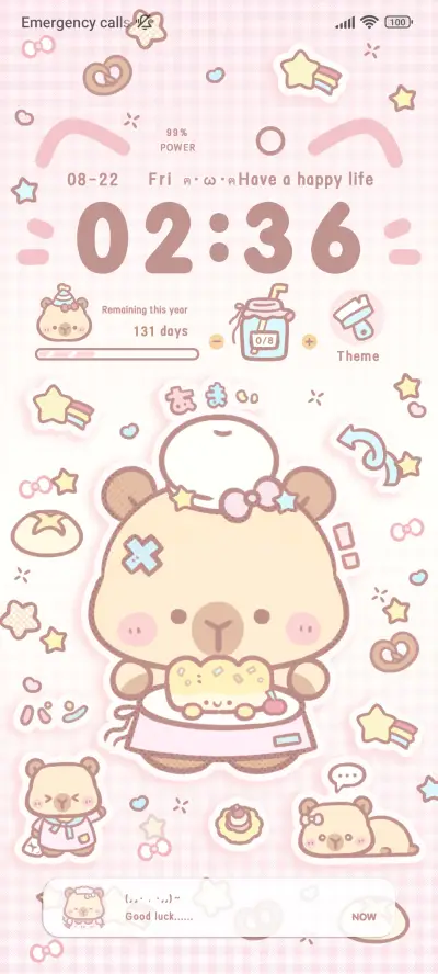 Cute Baking Capy - Screenshot 2