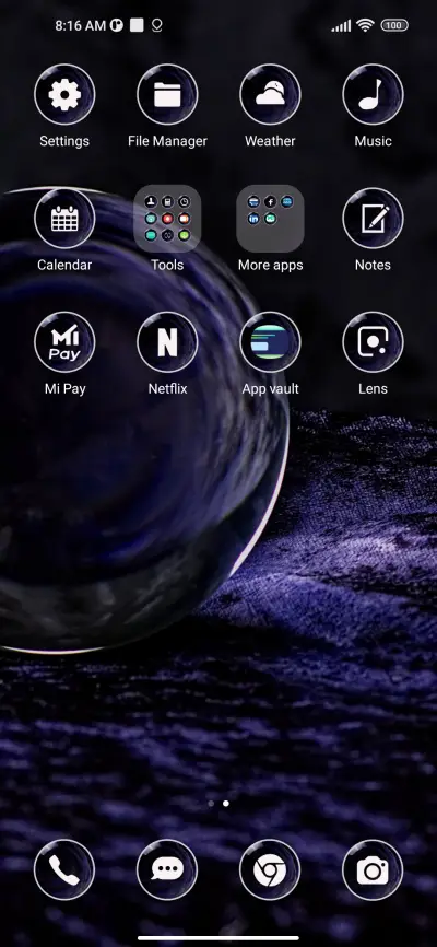 crystal blue - Screenshot 3