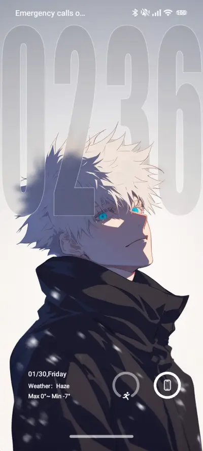 white-haired boy