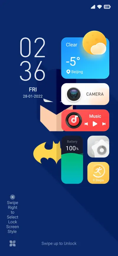 BATMAN V2 THEME for Xiaomi MIUI HyperOS