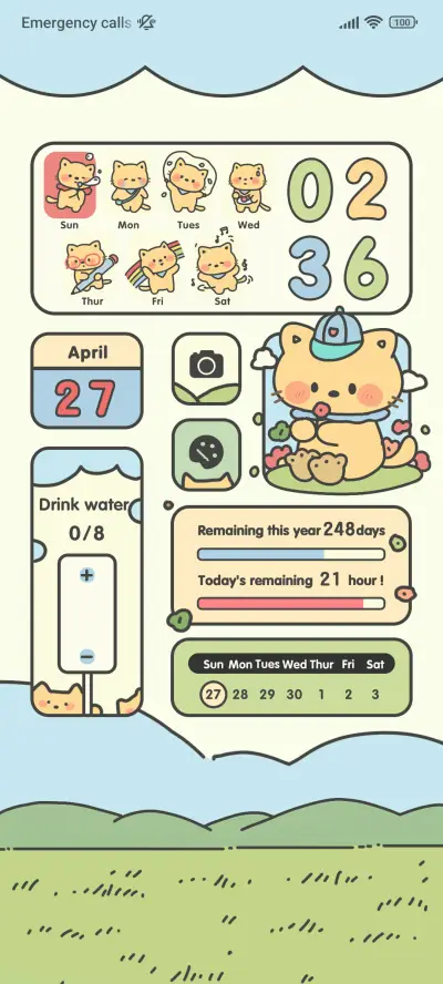 Simple Orange Cat - Screenshot 2