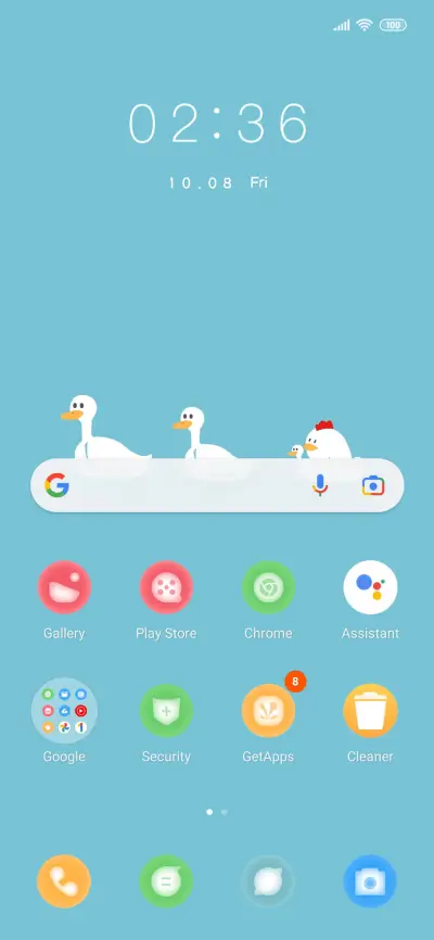 Swimming chicken - Screenshot 2