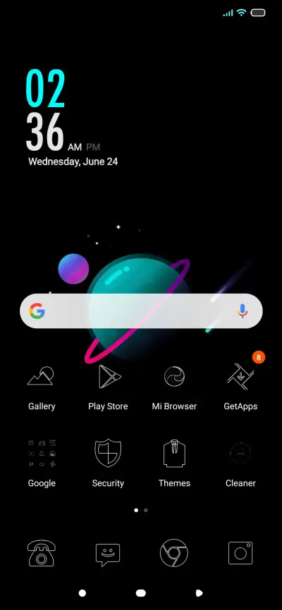 Space star - Screenshot 2