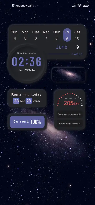 Galaxy fan - Screenshot 2