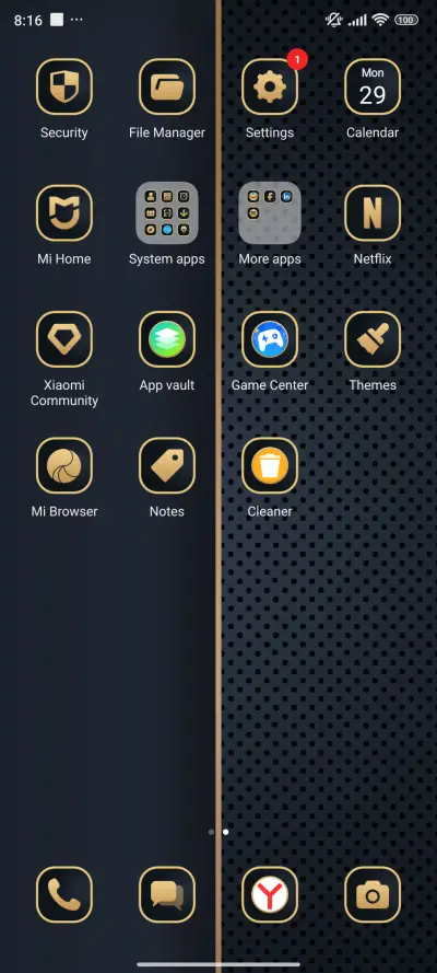 Gold Splits Navy - Screenshot 3
