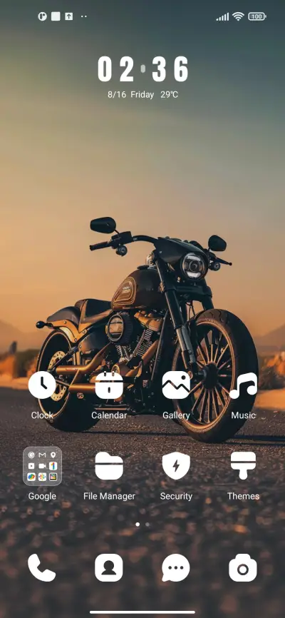 Sunset motorcycle - Screenshot 2