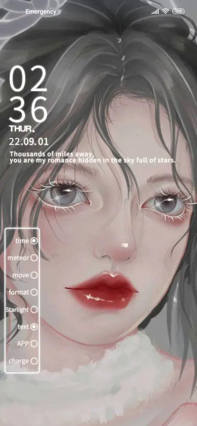 Romantic girl - Screenshot 1