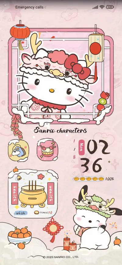 Sanrio good luck