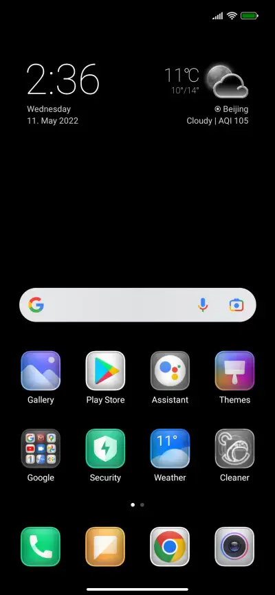 Black2Amoled - Screenshot 2