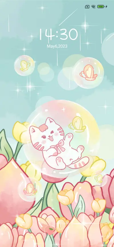 Bubble cat - Screenshot 2