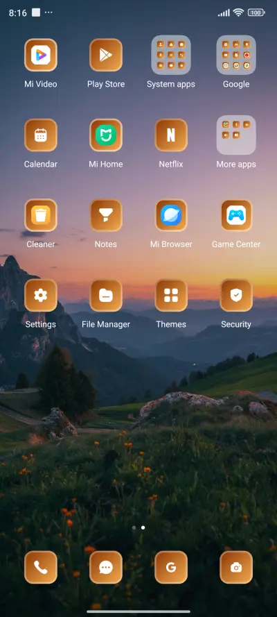 Mountain scene - Screenshot 3