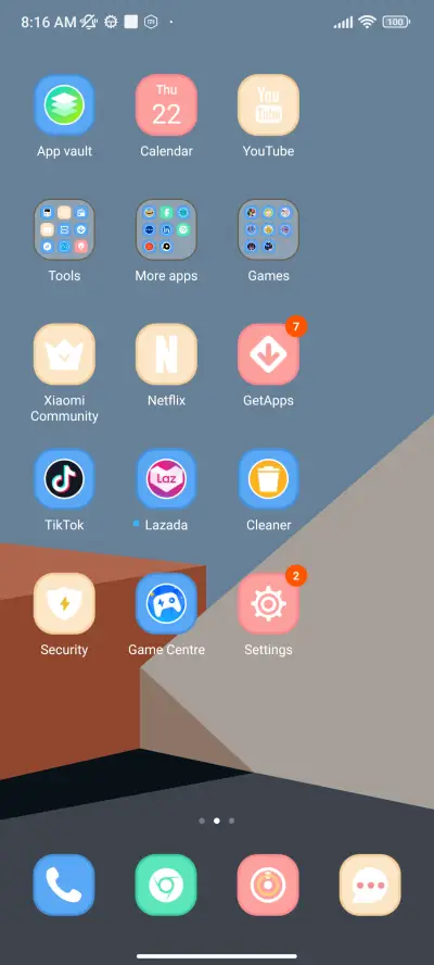 Rice Blue Layers - Screenshot 3