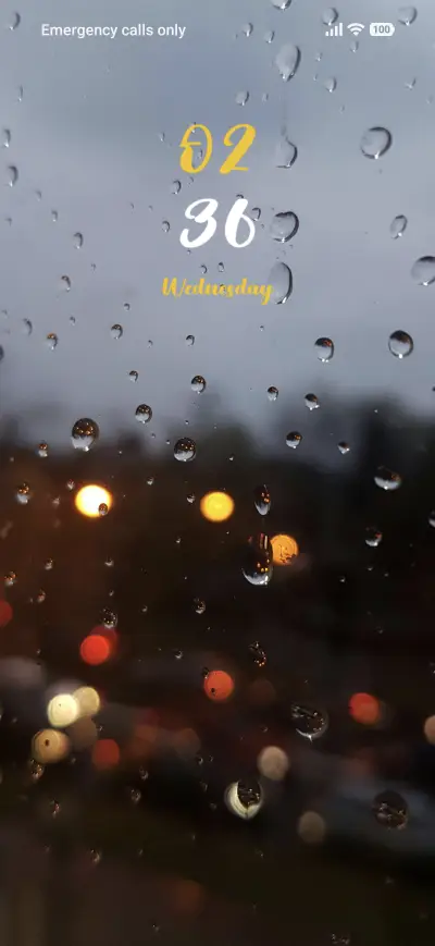 Water Drops THEME for Xiaomi MIUI HyperOS