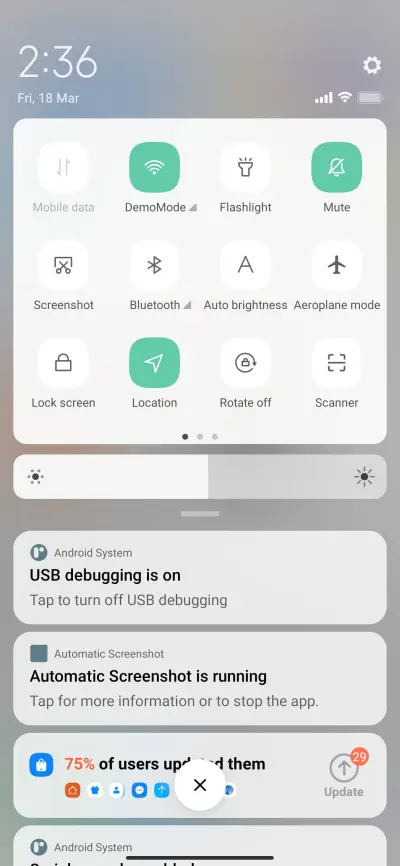MiuiTR Dark Pro - Screenshot 5