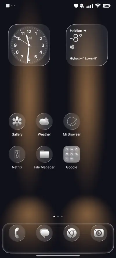 Round Glass 8V - Screenshot 3