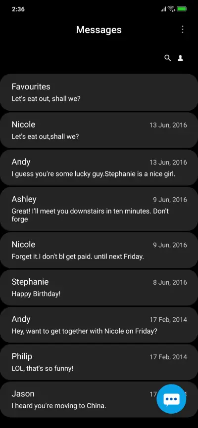 OneUi Black  - Screenshot 7