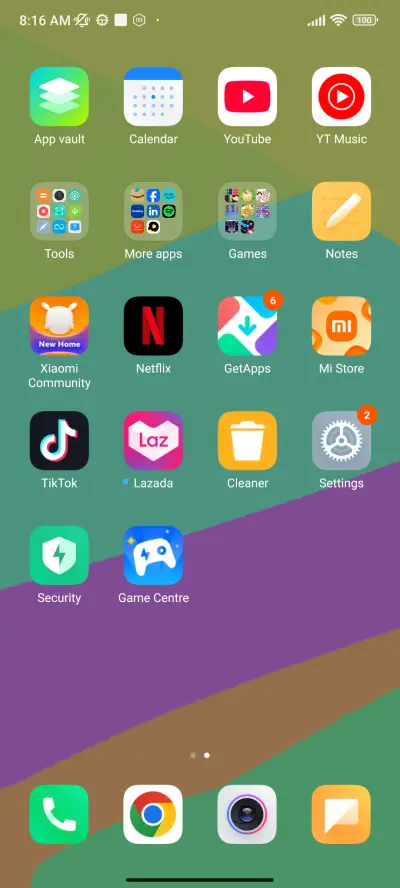Paint color theme - Screenshot 3