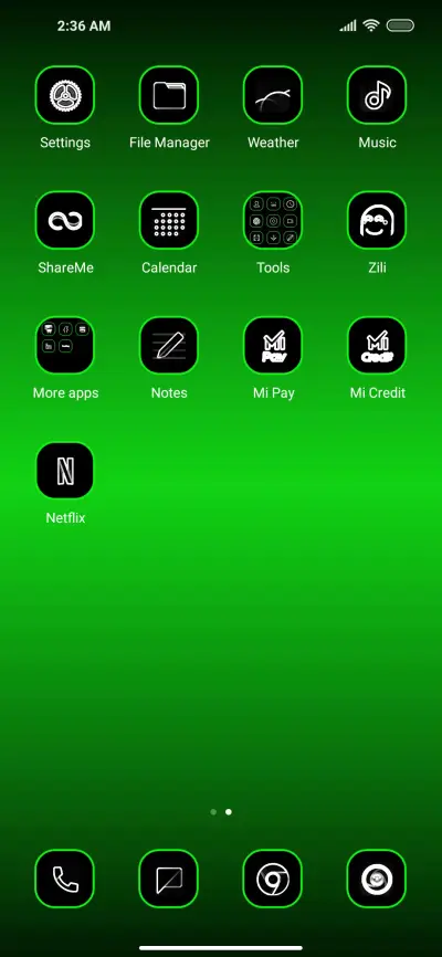 Green Glowing - Screenshot 3