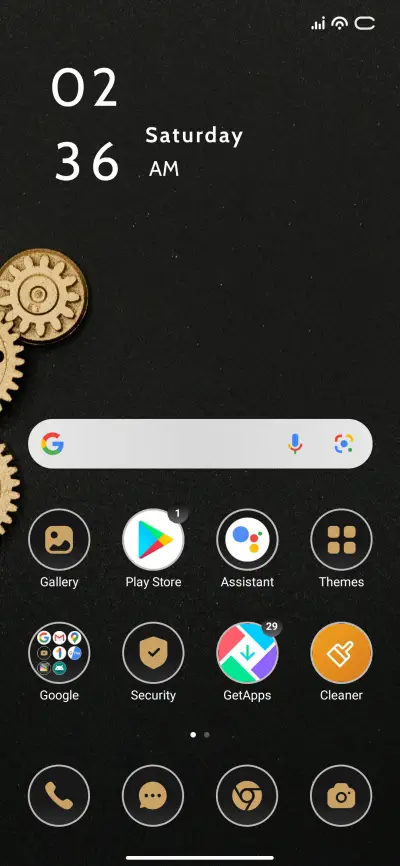 Gold Clock - Screenshot 2