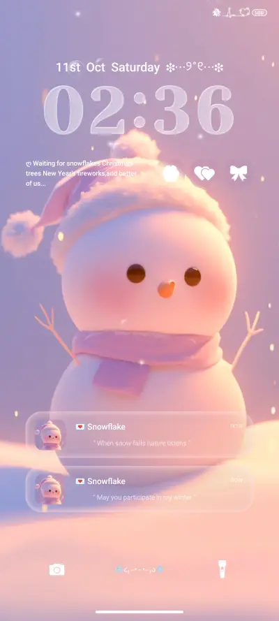 Christmas Snowman - Screenshot 2