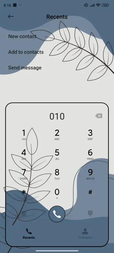 Calm blue space - Screenshot 6