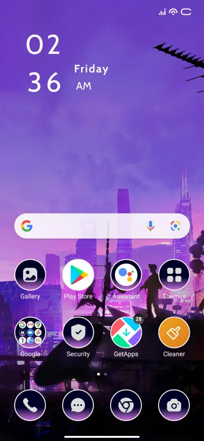 Neon Town - Screenshot 2