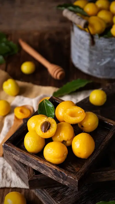 Chinese eat apricots 24