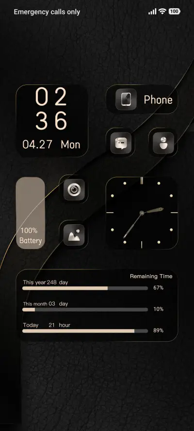 Golden Age THEME for Xiaomi MIUI HyperOS