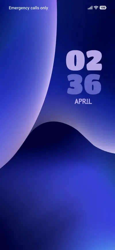 Azure Drift THEME for Xiaomi MIUI HyperOS